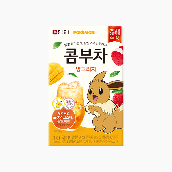 포켓몬콤부차 망고리치 10입