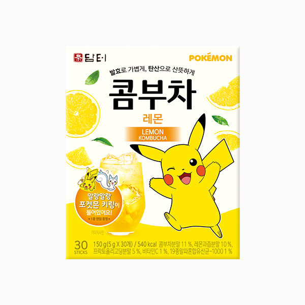 포켓몬콤부차 레몬 30개