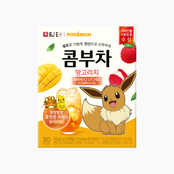 포켓몬콤부차 망고리치 30입