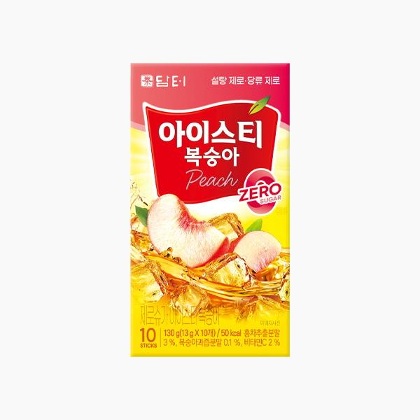 제로슈가아이스티 복숭아