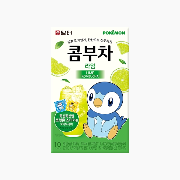 포켓몬콤부차 라임 10개
