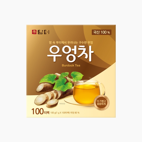 우엉차