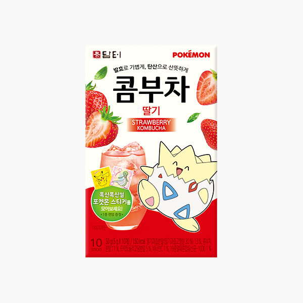 포켓몬콤부차 딸기 10개