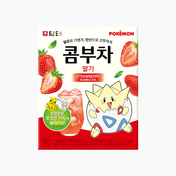 포켓몬콤부차 딸기 30개