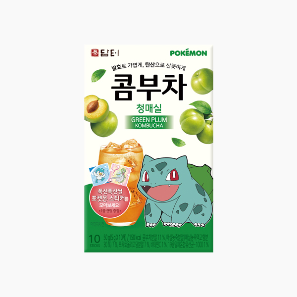 포켓몬 콤부차 청매실 10개