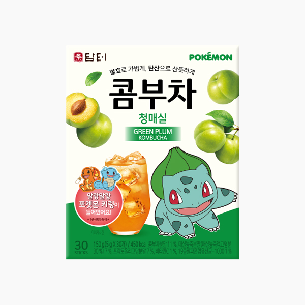 포켓몬 콤부차 청매실 30개