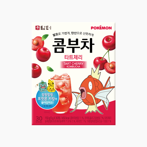 포켓몬 콤부차 타트체리 30개