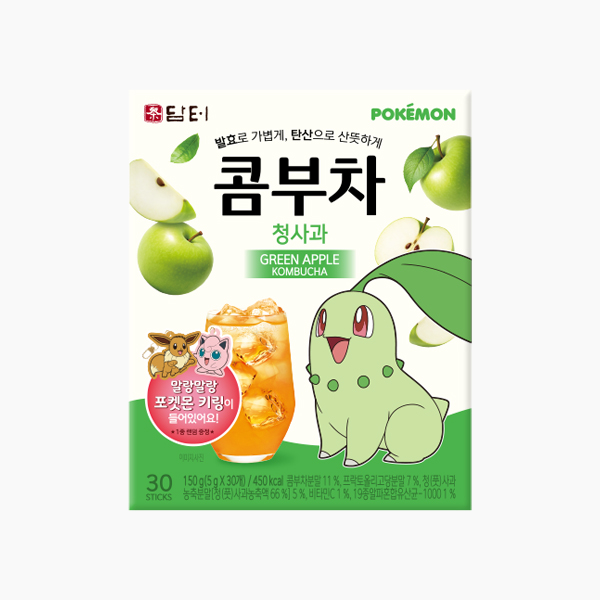 포켓몬 콤부차 청사과 30개