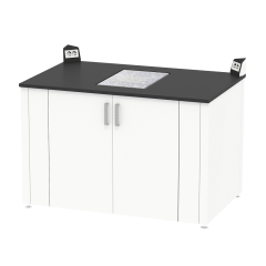 [EM-ST 5100 Series] 칭량 실험대 / EUM (석정반,받침대, 돌출콘센트 2ea)