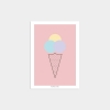 Ice Cream - Pink