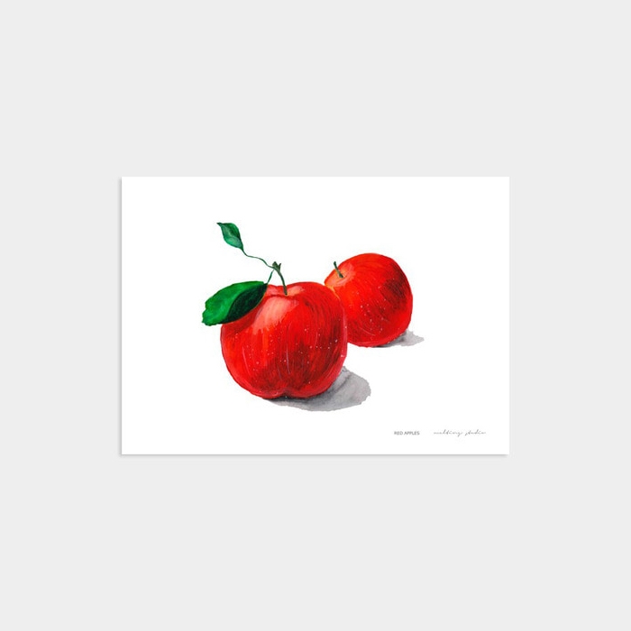 Red apples