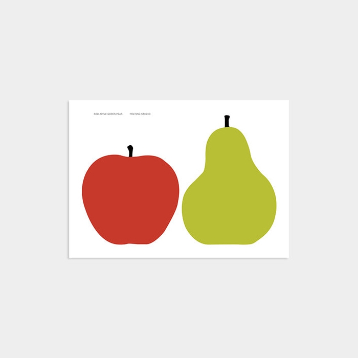 Red Apple Green Pear
