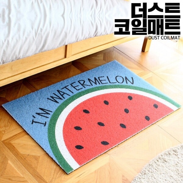 리빙올 워터멜론 현관용 더스트코일매트 / 60x90 / 2color