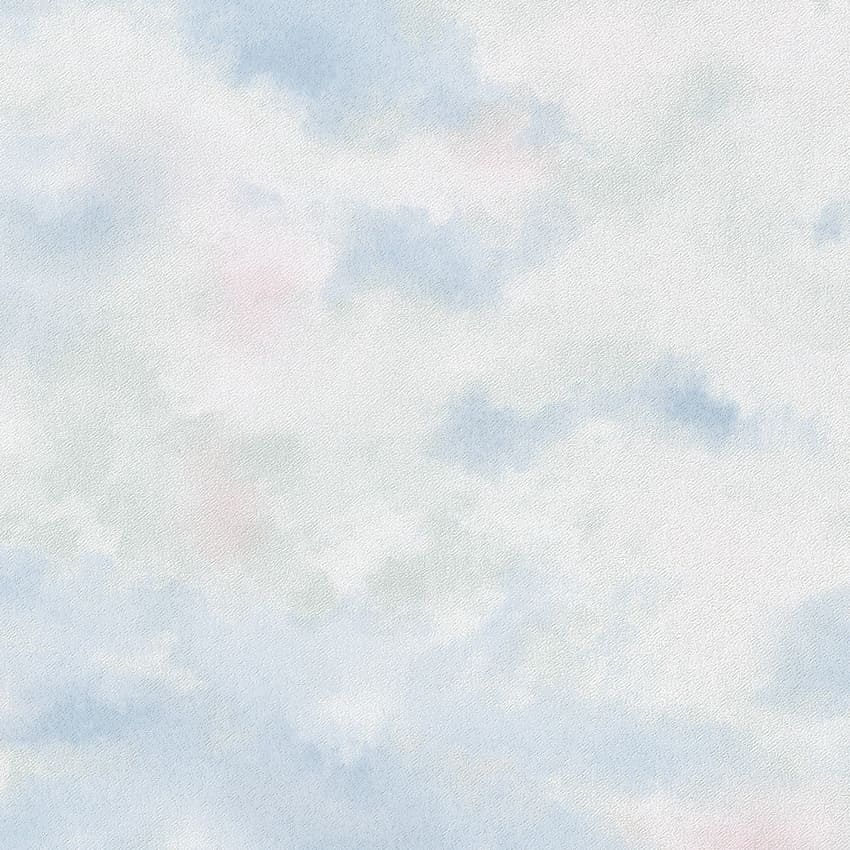 LG벽지 ZEA541-1뭉게뭉게 구름 스카이블루