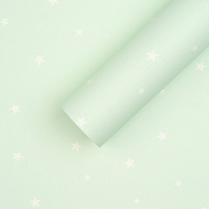 만능풀바른벽지 합지SW127-3 스타 민트