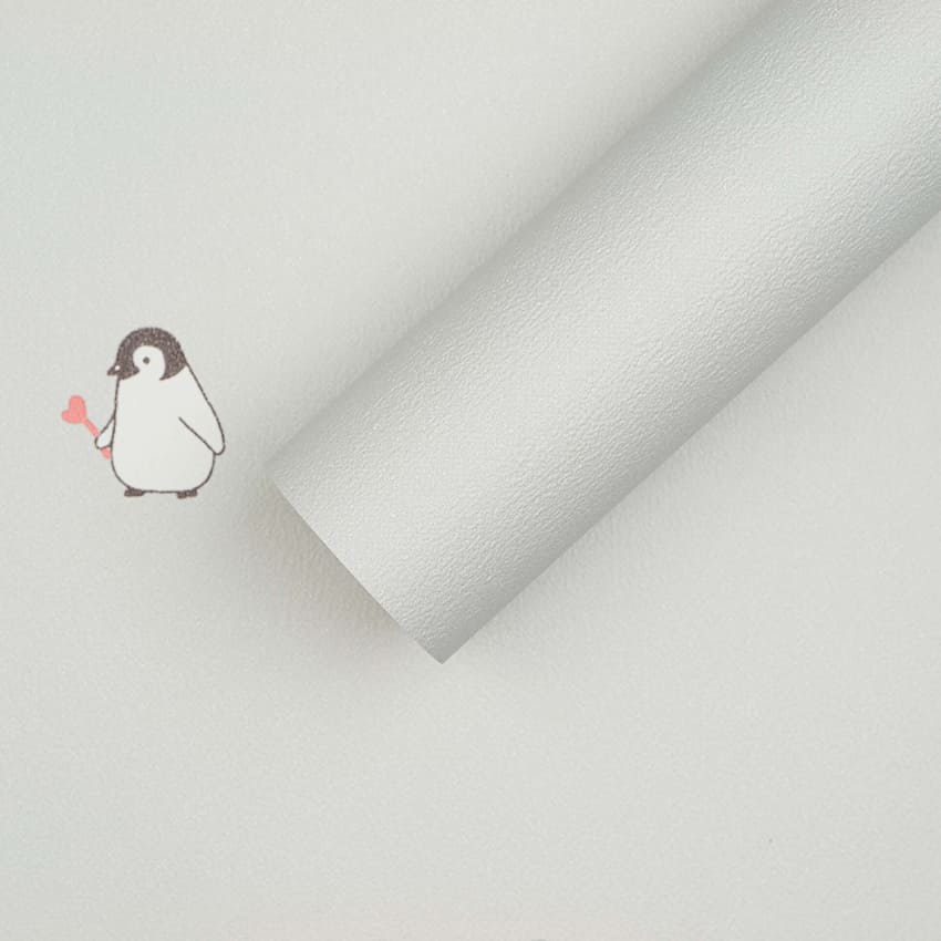 만능풀바른벽지 합지SW128-2 뒤뚱펭귄 그레이
