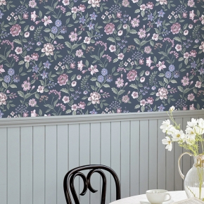 만능풀바른벽지 합지FT93464-1 오리엔탈플라워