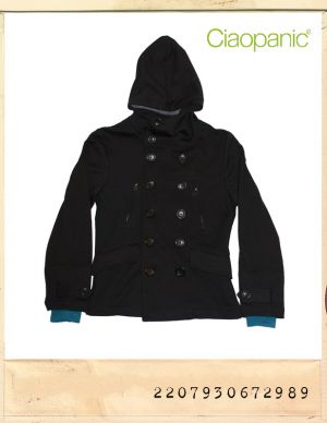 Ciaopanic DOUBLE BUTTON HOOD JACKET/챠오패닉 더블버튼 후드 재킷