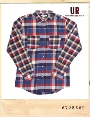 URBAN RESEARCH 2COLOR CHECK SHIRTS/어반리서치 체크 셔츠