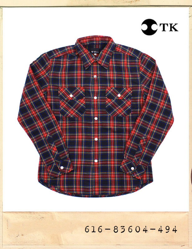 TK TARTAN CHECK SHIRTS/티케이 타탄 체크 셔츠