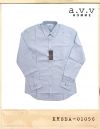 AVV HOMME BLUE CHECK SHIRTS/AVV옴므 블루체크셔츠