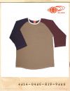 BEAMS EVERGREEN RAGLAN T/빔스 에버그린 라글란 7부티