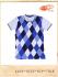 BEAMS ARGYLE PATCHWORK PK T/빔스 아가일무늬패치워크 카라티