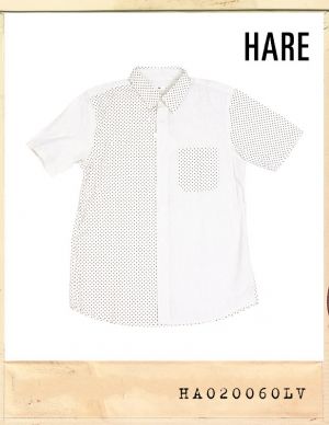 ハレ DOT PATTERN SHIRT/하레 도트패턴 셔츠