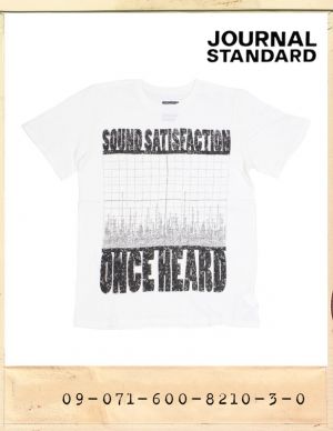 JOURNAL STANDARD 40s COTTON WASHING PRINT T/저널스탠다드 40수코튼 워싱나염티