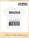 JOURNAL STANDARD 40s COTTON WASHING PRINT T/저널스탠다드 40수코튼 워싱나염티