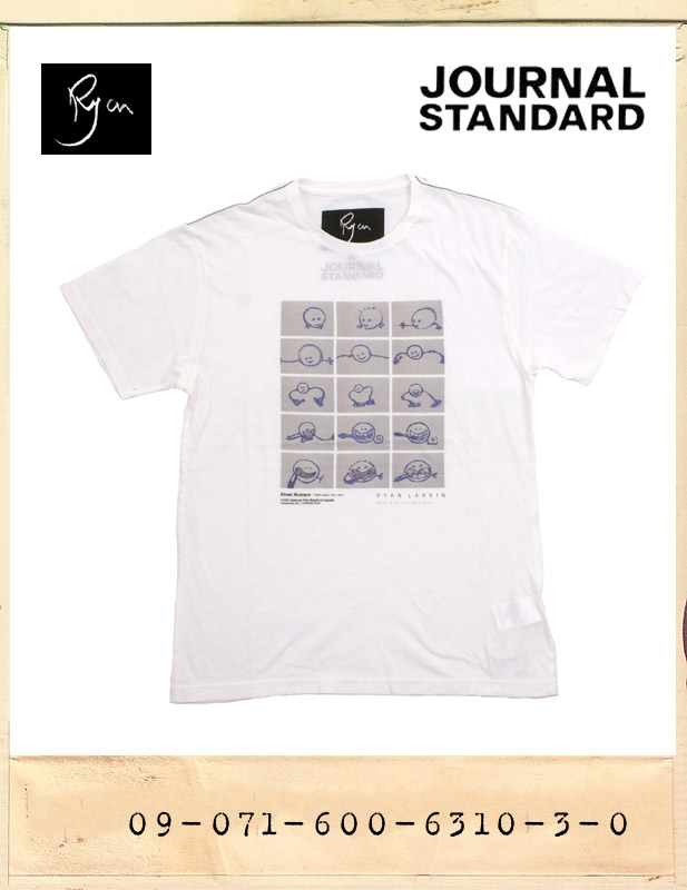 JOURNAL STANDARD X RYAN LARKIN COLLABORATION ENI T/저널스탠다드 X 라이언라킨 콜라보레이션 애니메이션티