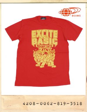 BEAMS P.O.P.T CHARACTER TEE/빔스 POPT 캐릭터티