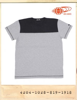 BEAMS OVERLOCK STITCH TEE/빔스 오버록스티치 티