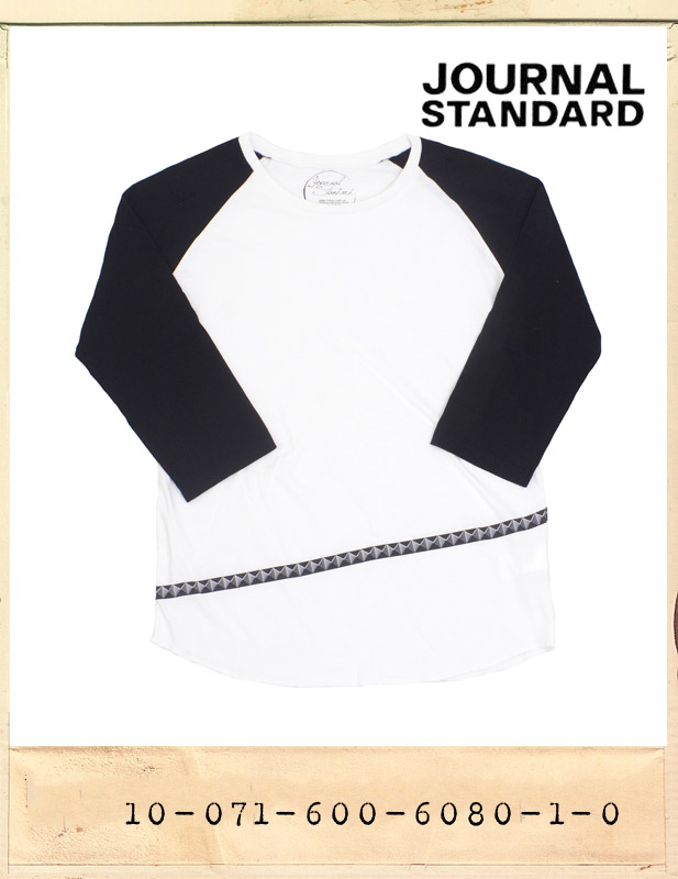 JOURNAL STANDAR ASYMMETRY LINE RAGLAN CAPRI TEE/저널스탠다드 비대칭라인 라글란 7부티