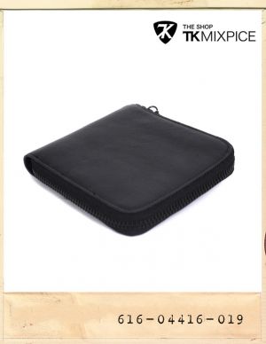 TK MIXPICE ZIPPER LEATHER WALLET/티케이믹스피스 지퍼가죽지갑(2차재입고)