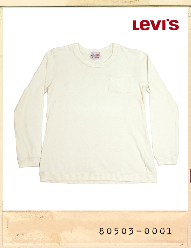 LEVI'S JAPAN VINTAGE POCKET KNIT/리바이스재팬 빈티지 포켓니트