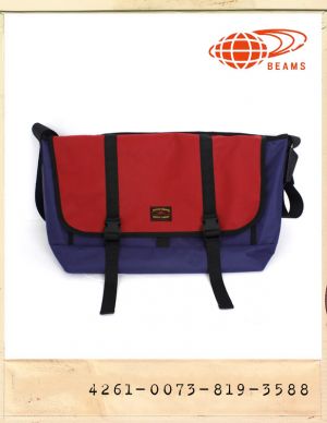 BEAMS BATTING CUSHION MASSENGER BAG/빔스 쿠션 메신져백