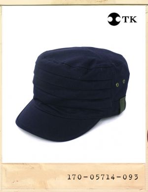 TK PLEATS MILITARY CAP/티케이 플리츠주름 밀리터리캡