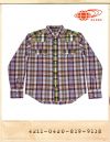 BEAMS CHECK WESTERN SHIRTS/빔스 체크웨스턴셔츠