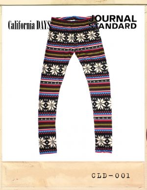 CALIFORNIA DAYS BY JOURNAL STANDARD NORDIC LEGGINGS/캘리포니아데이즈 바이 저널스탠다드 노르딕레깅스(재입고)