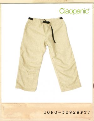 CIAOPANIC HERRINGBONE WOOL CAPRI PANTS/챠오패닉 헤링본 울 카프리팬츠