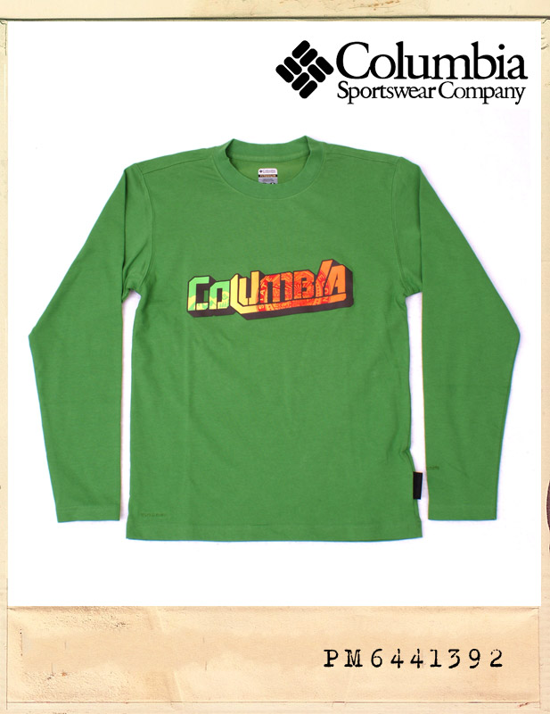 COLUMBIA JAPAN CRYSTAL CSC TEE GREEN - TITANIUM/콜롬비아재팬 크리스탈 티타늄티 그린