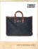 TAKEO KIKUCHI LEATHER PATCH BUSINESS BAG/타케오키쿠치 소가죽패치 비지니스백