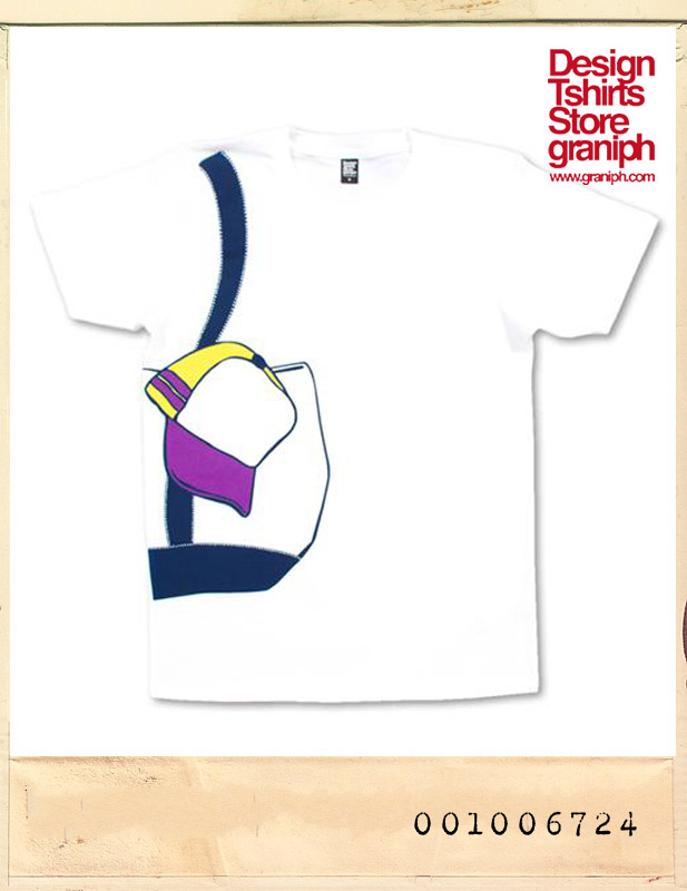 GRANIPH FAKE TOTE BAG TEE /그라니프 페이크 토트백티