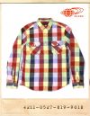 BEAMS COLORFUL BLOCK STITCH SHIRTS/빔스 컬러풀 블럭스티치셔츠