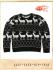 BEAMS LAMBS WOOL NORDIC SWEATER - BLACK/빔스 램스울 노르딕스웨터 - 블랙