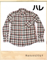 ハレ MADRAS CHECK SHIRTS/하레재팬 마드라스 체크셔츠