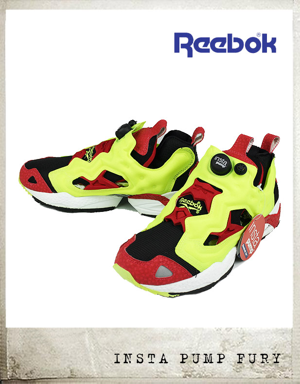 REEBOK JAPAN INSTA PUMP FURY 1ST COLOR/리복재팬 형광퓨리