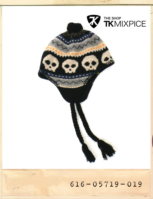 TK MIXPICE WOOL EARFLAP HAT/티케이믹스피스 울 귀덮개모자