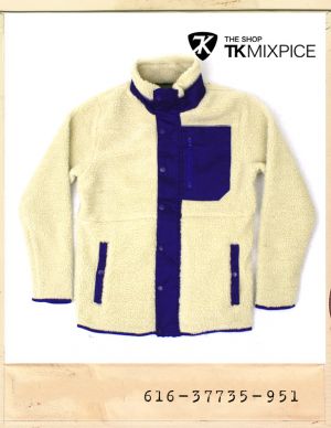 TK MIXPICE FUR FLEECE JUMPER/티케이믹스피스 인조양털 플리스점퍼